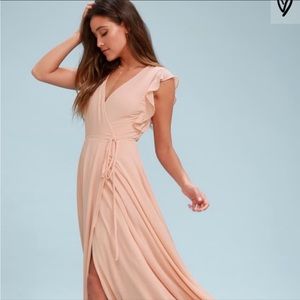 Lulu Maxi Wrap Dress